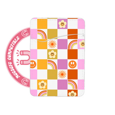 abbyrose Sunshine & Rainbows MagSafe Porte Carte Poche pour iPhone 12-16 - Photo 1 sur 1