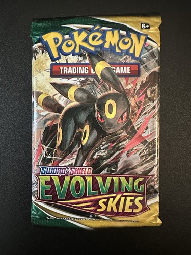 Heavy 21.88 Grams Pokemon Sealed Evolving Skies Booster Pack - Picture 2 of 6