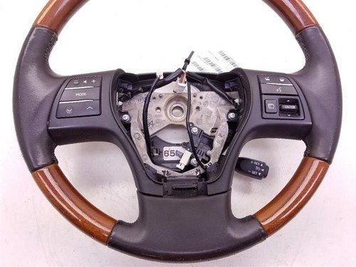 2010 LEXUS RX450H WOODGRAIN HANDLE STEERING WHEEL - Picture 4 of 12