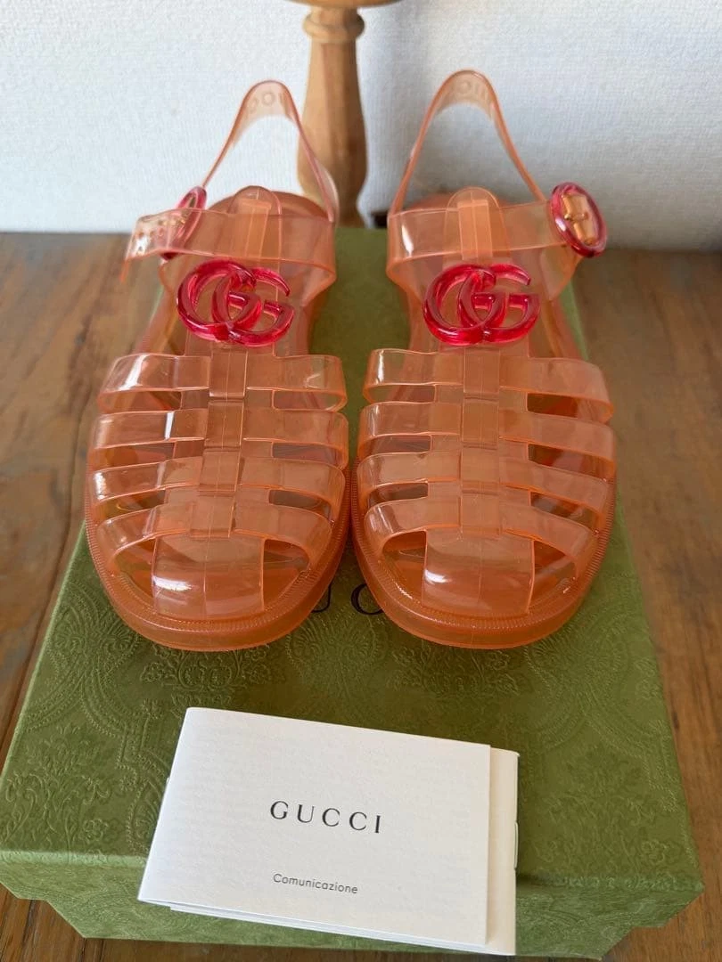 Gucci Orange Sandals for Women for sale | eBay