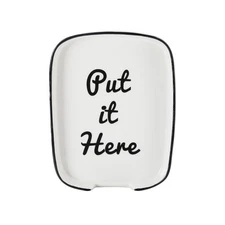 Spoon Rest for Stove Top, Ceramic Spoon Holder for Kitchen Counter, White and...