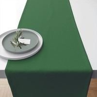 TischläUfer – Format: 40 X 150 Cm – 1 TischläUfer Pro Packung - Uni Green – Dunk
