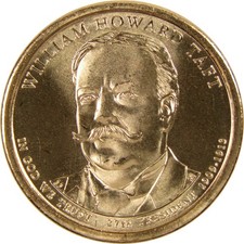2013 P William H Taft Presidential Dollar BU Uncirculated $1 Coin