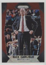 2017-18 Panini Prizm Ruby Wave Prizm Rick Carlisle #100 2k2