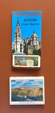 Illustrated Map, Postcard Book for Toledo, Spain’s Ancient Capital