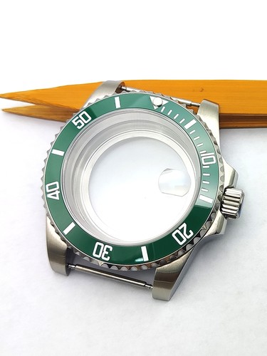 40mm Stainless Steel Watch Case Sapphire Glass Case for NH35 Mechanical Movement - Picture 3 of 18