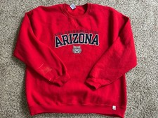 Vtg Russell Athletic Mens XXL Sweatshirt University of Arizona Wildcats