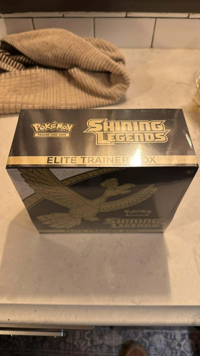 Pokemon Shining Legends ETB Sealed - Comes with Acrylic Case | eBay