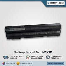 Genuine Dell T54FJ T54F3 N3X1D 71R31 Laptop Battery Latitude E6420 E6440