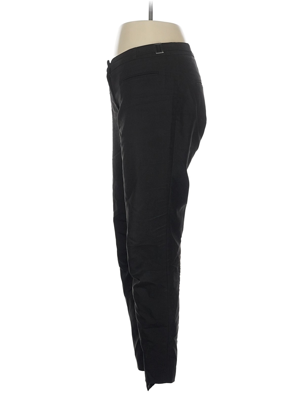 H&M Women Black Dress Pants 6 thumbnail 4