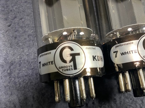 2 Groove Tubes EL34 Power Tubes Amplificatore Chitarra Coppia Abbinati - Foto 3 di 9