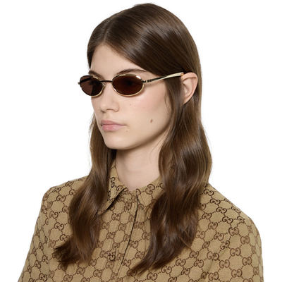 Brand New 2026 GUCCI Women Sunglasses GG 1942S 003 Authentic Italy
