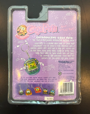 Giga Pets Microchimp Monkey Virtual Pet Tiger Electronics 1997 for