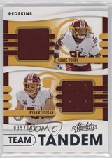 2020 Panini Absolute Team Tandem Materials 3/199 Chase Young Ryan Kerrigan 12yh