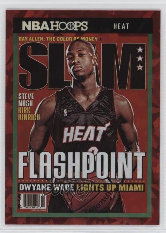 2021-22 Panini NBA Hoops Slam Green Ice Dwyane Wade #SLAM#87 HOF wy4