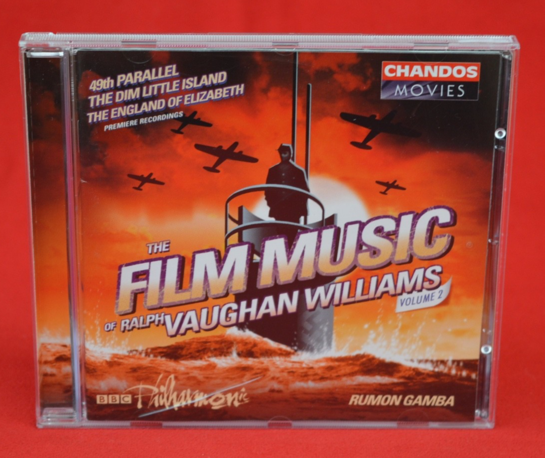 CHANDOS 10244 THE FILM MUSIC OF RALPH VAUGHAN WILLIAMS VOL. 2 CD - RUMON GAMBA