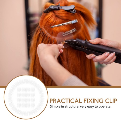 50 Pezzi Clip per Parrucche Capelli Piccoli Plastica Fissaggio Accessori Tappi Ricambi - Foto 6 di 12