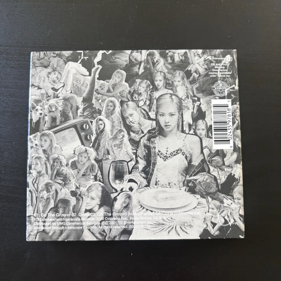 Rosé - R (2021) K-Pop Korean Pop Blackpink CD Album w/ Poster + Photos Import - Imagem 2 de 4