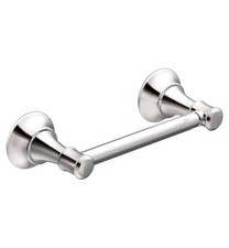 MOEN Ashville Pivoting Double Post Toilet Paper Holder in Chrome