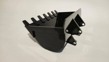 Tecnica Escavatore Benna Nera 7 Denti 1x Blocchi Da Costruzione Kit-Nuovo