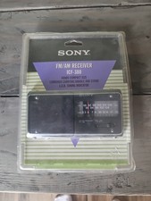 Vintage Sony ICF-380 AM/FM 2 Band Portable Radio - New Sealed