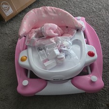 HONEY JOY Baby Walker 6 in 1 Foldable Baby Walker and Bouncer Combo Infant Activ
