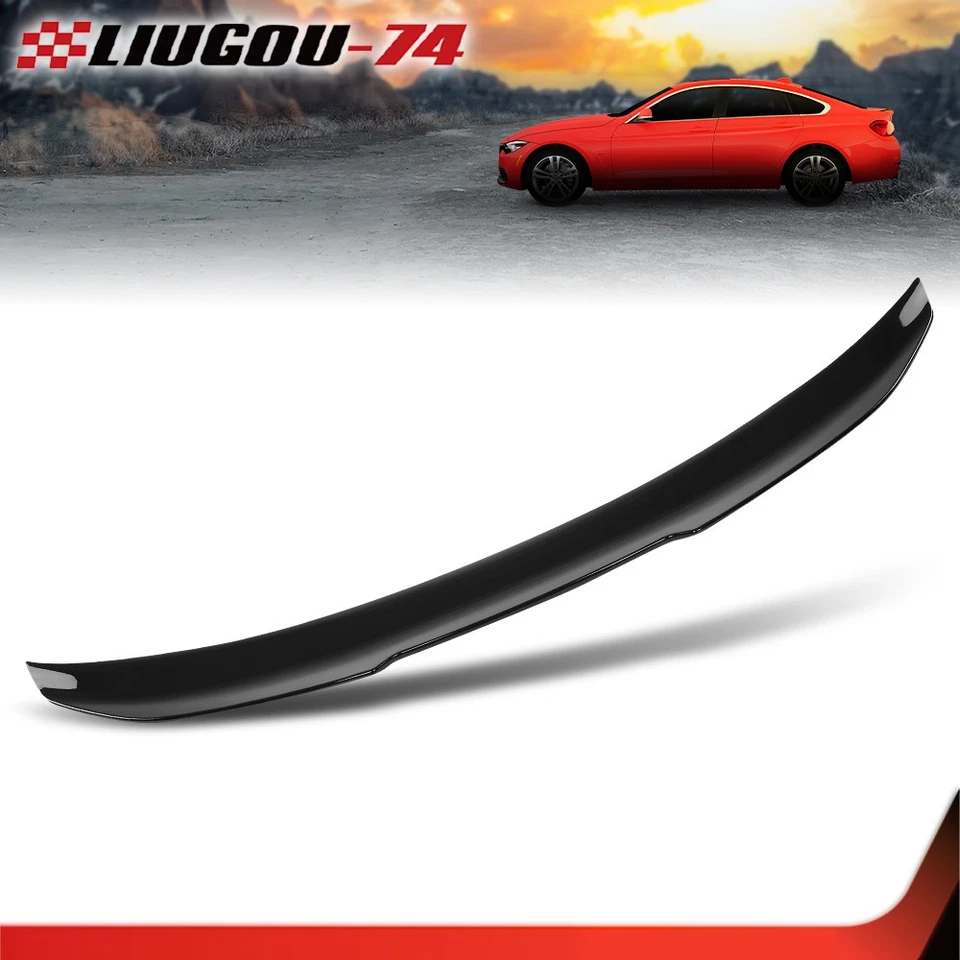 Fit For 2015-2020 BMW 4 Series 428i 430i 440i Gran Coupe Rear Trunk Spoiler Wing - Image 2 of 4