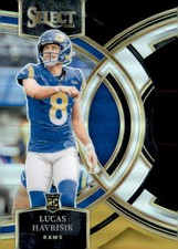 2023 Panini Select #141 Lucas Havrisik Black and Gold Prizms Die Cuts