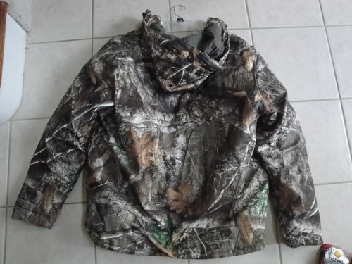 NWTS Mens Realtree Camo Long Sleeve Insulated Full Zip Parka Size XL - Picture 6 of 6
