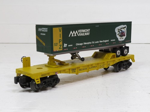 Coche plano Lionel 6-52397 Netca D&H con remolque LN  | Zustand: Used