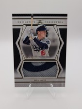 2025 Topps Definitive Will Smith Jumbo Patch Relic 04/10 Black Dodgers