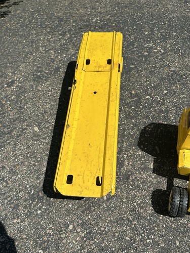 VINTAGE 1960s TONKA CAR TRUCK HAULER TRANSPORTER PRESSED STEEL TOY USA MADE - Picture 10 of 18