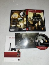 Shadow of the Colossus (Sony PlayStation PS2, 2006) Complete With Manual +Reg