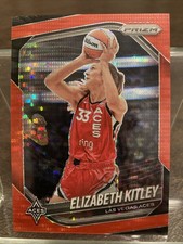 2025 Panini Prizm WNBA Elizabeth Kitley Red Pulsar #/299 Aces #41