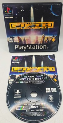 The Fifth Element | Ps1 Playstation One Spiel | Verleih Not For Resale Version