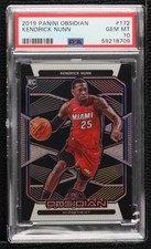 2019-20 Panini Obsidian Kendrick Nunn #172 PSA 10 GEM MT h3a