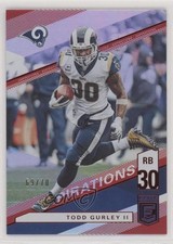2019 Panini Donruss Elite Aspirations 69/70 Todd Gurley II #39 00qv