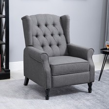 Recliner Armchair for Living Room Reclining Chair w/ Footrest