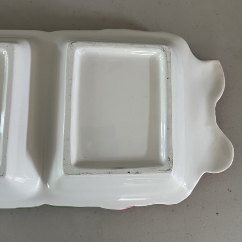 Christopher Radko Holiday Celebrations 17” Sectioned Tray Holly Berries READ - Picture 10 of 18