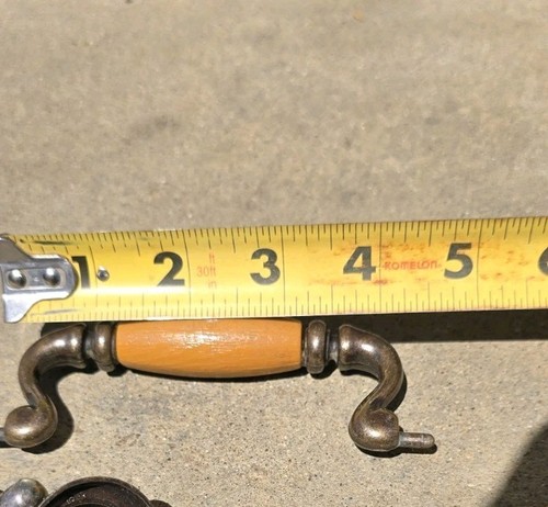 Tiradores de cajones de madera 5 piezas - Imagen 5 de 7