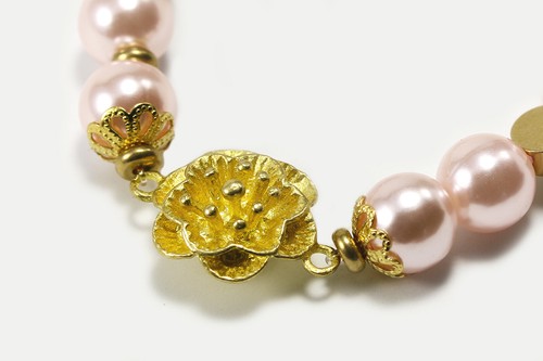 Connector Solid Brass Pendant Sheet Flower Twig High Quality, M-32 - Imagen 9 de 9