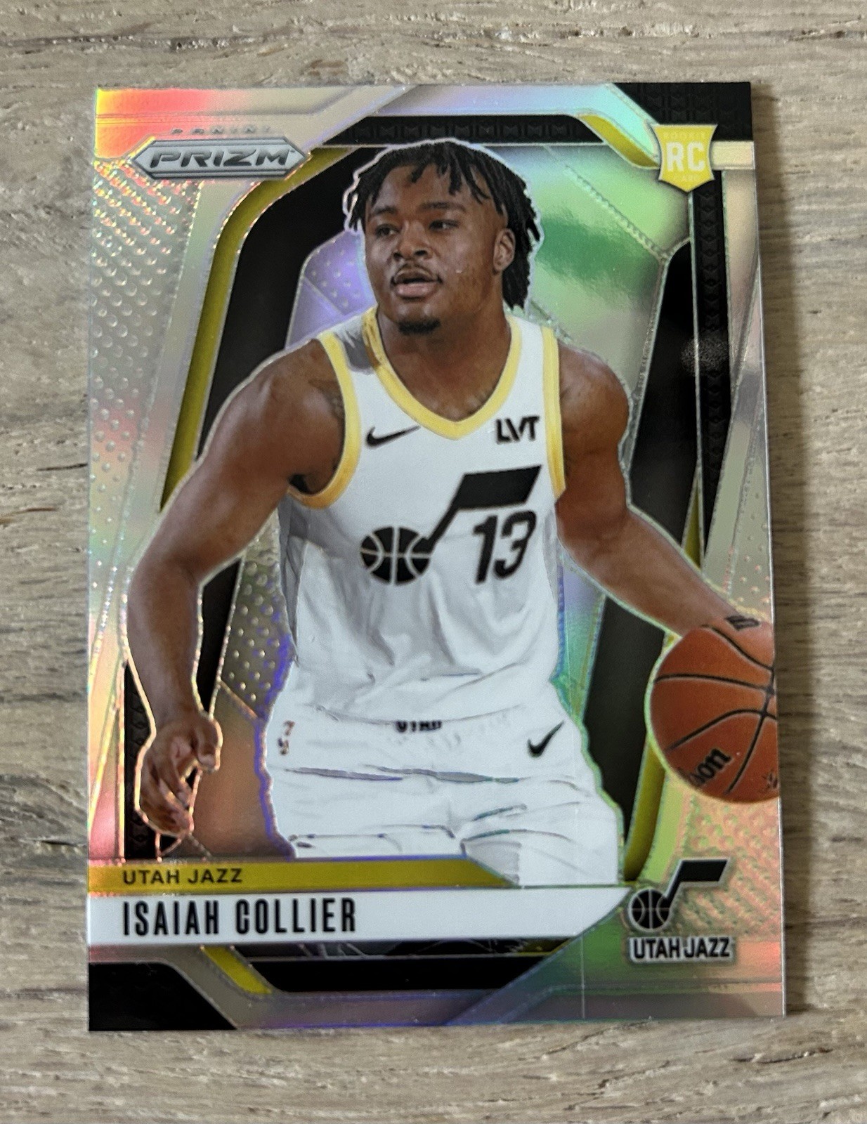 2024-25 Panini Prizm - Isaiah Collier #227 Silver Prizm (RC)