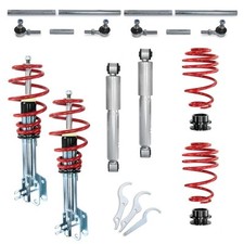Sport Gewindefahrwerk Koppelstangen gekürzt RedLine Set paßt für Opel Astra H Sport Gewindefahrwerk Koppelstangen gekürzt RedLine Set paßt für Opel Astra H