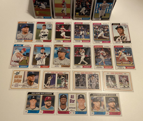 2023 Topps Heritage Complete Base Set (1-400) GUNNAR HENDERSON ROOKIE / OHTANI - Picture 3 of 3