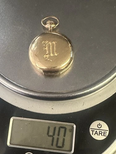 Antique Woman’s 14 Karat Gold filled Pocket Watch Elgin