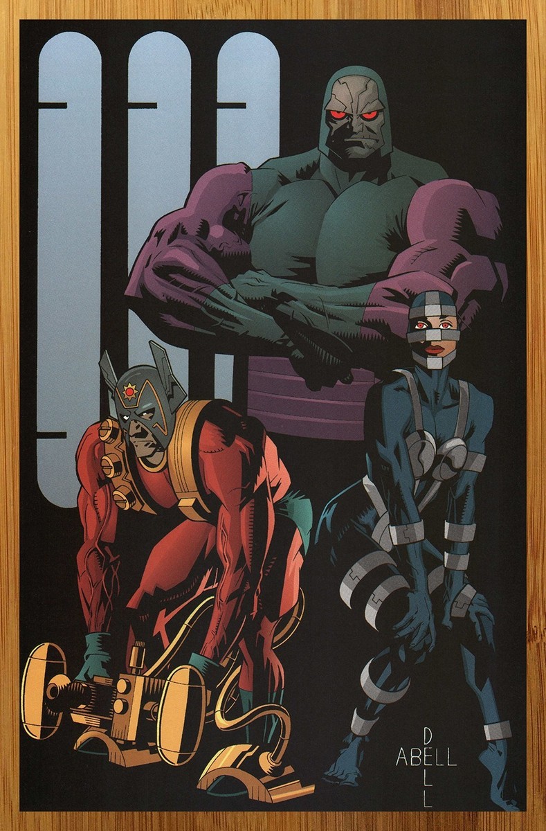 1996 DC Comics Jack Kirby Fourth World Pinup Print Ad/Poster Orion
