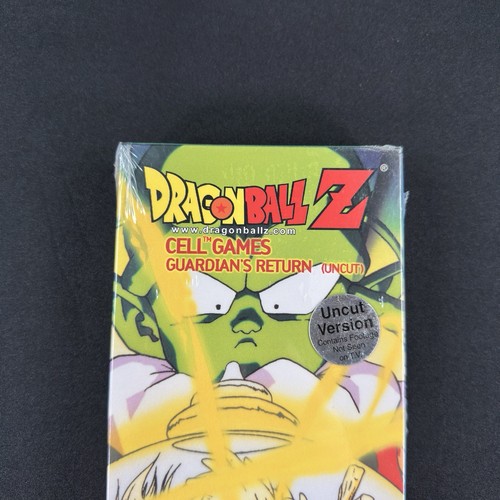 Dragon Ball Z Cell Games Guardians Return Uncut VHS Tape New Sealed Vintage 2001 - Picture 2 of 9