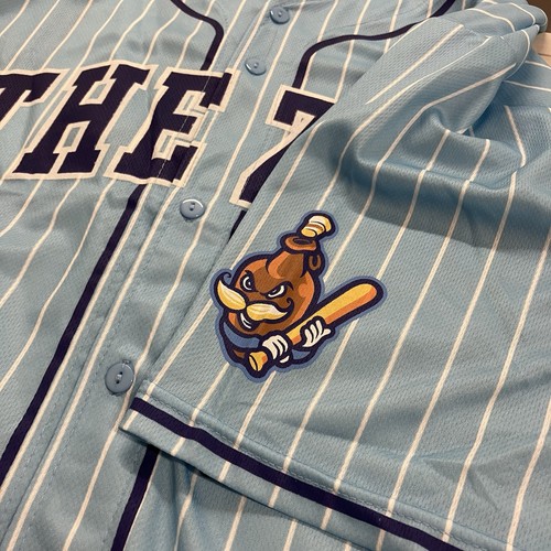 Kalamazoo Growlers THE ZOO Minor League SGA Baseball Jersey Adult Size 2XL - Picture 3 of 5