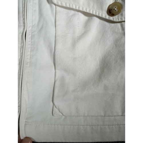 Vintage 90s Polo Ralph Lauren Sportswear Full Zip Riders Jacket Ivory Mens M - Picture 5 of 18