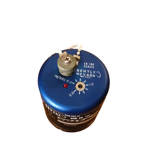 BENTLY NEVADA VAM-CB100 / 40027-01 VELOCITY ALARM VIBRATION TRANSDUCER - Picture 2 of 3